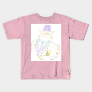 Signor Ferrari from the CatsaBlanca Story Kids T-Shirt